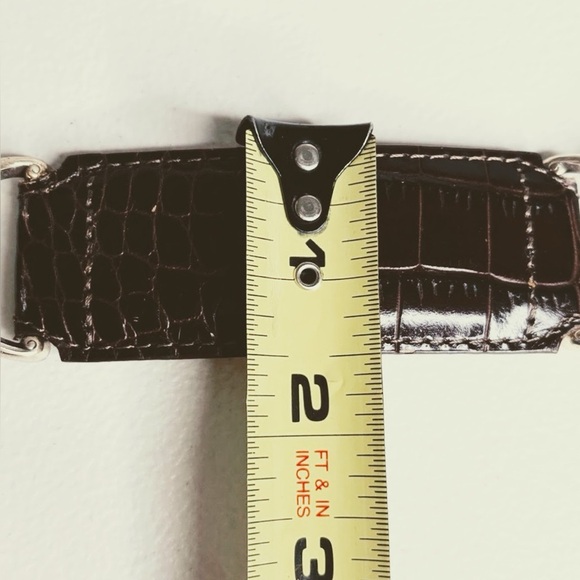 Brighton Western Belt, Size 36/XL, Dark Brown main image 5